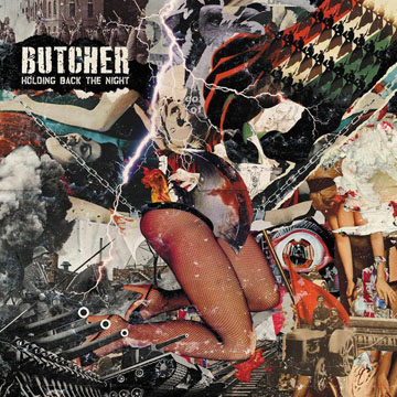 BUTCHER "Holding Back The Night" LP (Butcher)